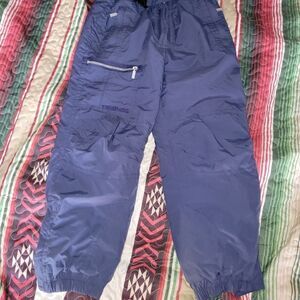 Trespass navy blue snow pants 7/8